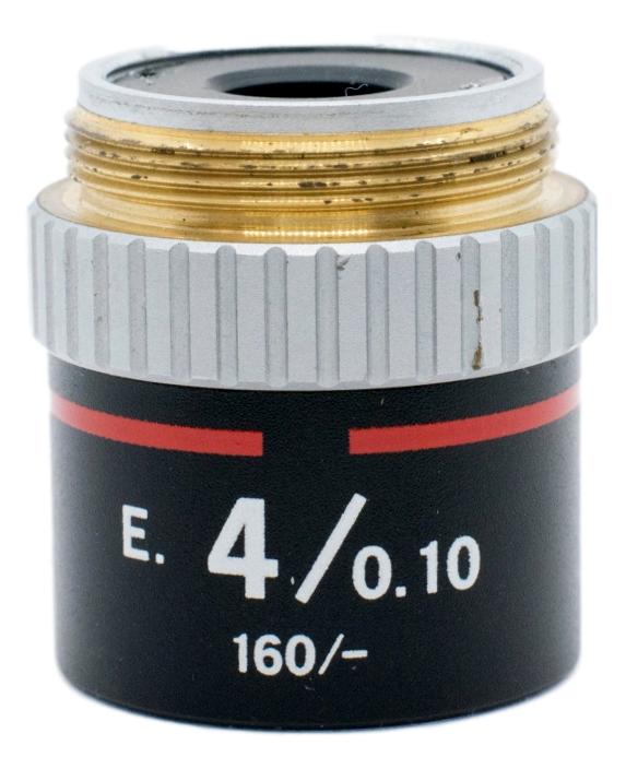 Nikon E. 4x Objective Online Hot Sale