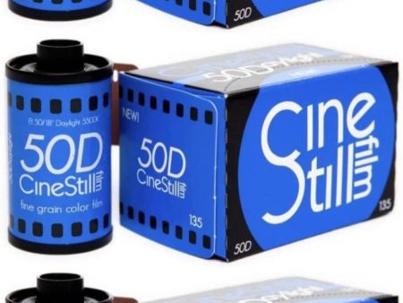 CineStill Film 50Daylight 35mm Film Boxed (36 Exposures, 3-Pack) For Sale