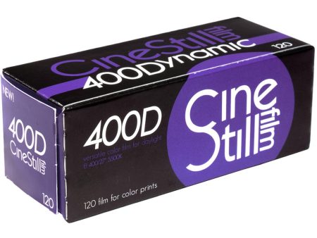 CineStill Film 400 Dynamic Color Negative Film (120 Roll Film) Online