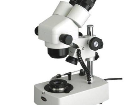 AmScope 10X-40X Darkfield Jewelry Gem Stereo Zoom Microscope For Cheap