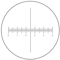 Reticle For Accu-Scope EXI-310 Microscope Supply