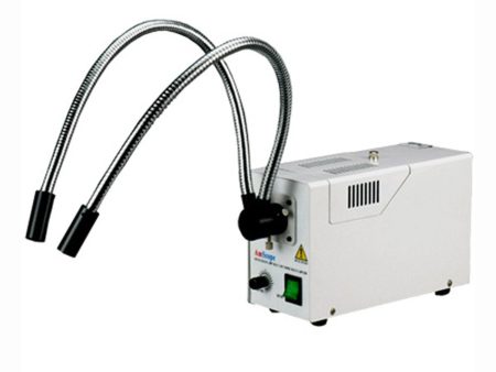 .150W Fiber Optic Dual Gooseneck Microscope Illuminator Online now