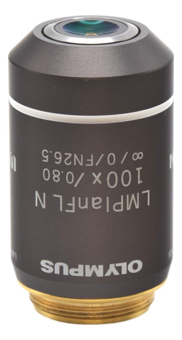 Olympus LMPlanFL N 100x Microscope Objective on Sale