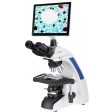 AmScope 40X-2000X Infinity Plan Laboratory Compound Microscope with LCD Touch Pad Screen Hot on Sale