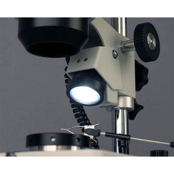 AmScope 10X-60X Darkfield Jewelry Gem Microscope + 1.3MP Camera For Discount