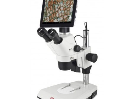 Motic SMZ-171 Stereo Zoom Microscope 7.5x - 50x w  10  Tablet Sale