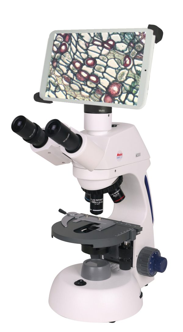 Swift M17T-BTI1-P Advanced Compound Microscope with 8  Tablet Online