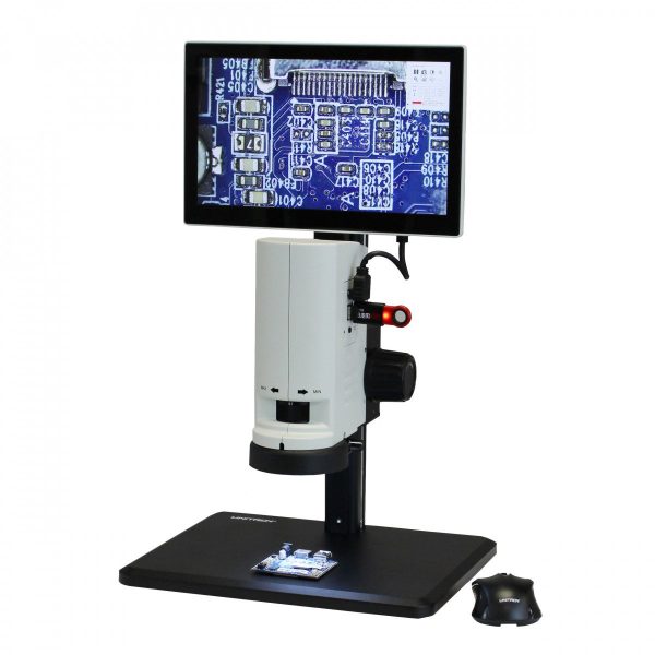 Unitron ZoomHD Digital Zoom Inspection System On Track Stand w  Monitor Supply