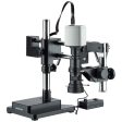 Industrial Inspection Zoom Monocular Microscope with Double Arm Stand and 1080p HDMI Camera Supply