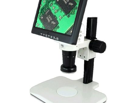 Digital Zoom Video Microscope On Plain Stand Sale