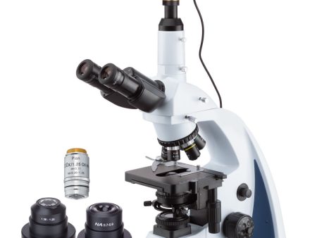 40X-1000X Infinity-corrected Darkfield Live Blood Microscope and 1.2MP Low-noise Camera Fashion