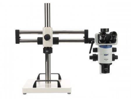 Unitron Z12 Stereo Zoom Microscope on Ball Bearing Boom Stand 6.3x - 80x Online now