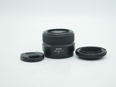 Nikon NIKKOR Z DX 24mm f 1.7 Lens (Nikon Z) *USED* For Sale