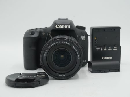 Canon EOS 7D Mark II DSLR Camera and 18-135mm f 3.5-5.6 USM Lens *USED* Online now