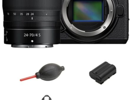 Nikon Z6 III Mirrorless Camera with 24-70mm f 4 S Lens Package For Cheap