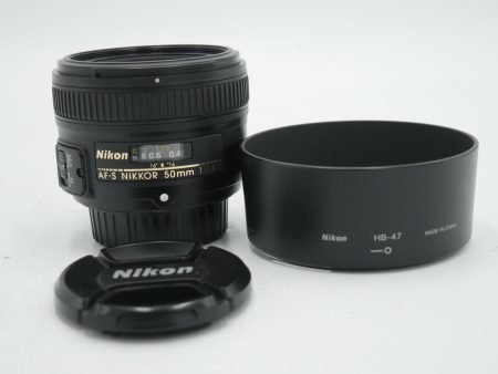 Nikon AF-S NIKKOR 50mm f 1.8G Lens *USED* Discount