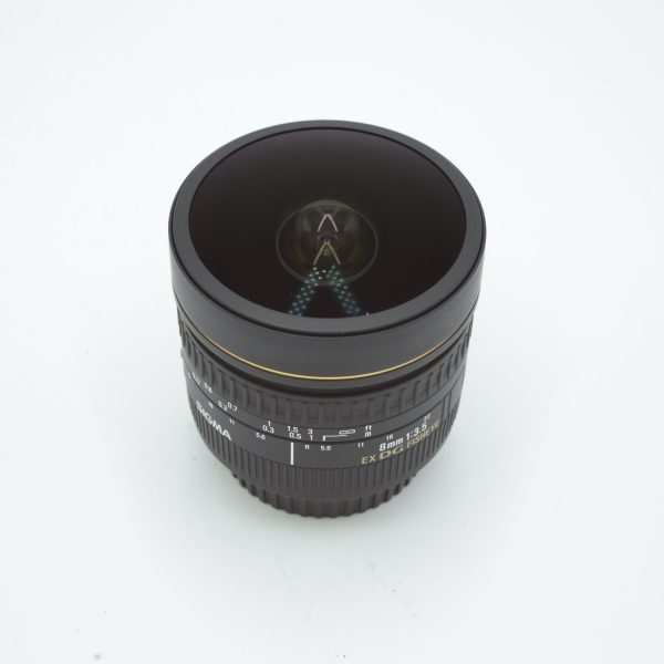 Sigma 8mm f 3.5 EX DG Circular Fisheye Lens for Canon EF *USED* Hot on Sale