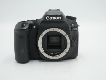 Canon EOS 80D DSLR Camera (Body Only) *USED For Discount