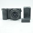 Sony Alpha a6000 Mirrorless Digital Camera with 16-50mm Lens (Black) USED Cheap