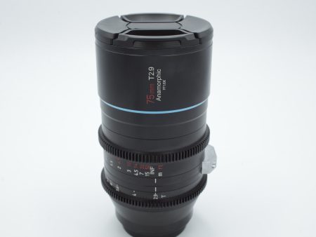 Sirui 75mm T2.9 Anamorphic FF1.6x Full-Frame Manual Lens for Canon RF-Mount *USED* For Discount