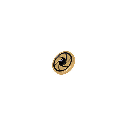 Promaster Deluxe Soft Shutter Button – Bright Brass Leaf Shutter Design on Sale