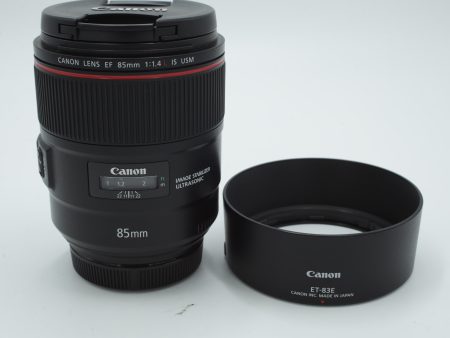 Canon EF 85mm f 1.4L IS USM Lens *USED* For Discount