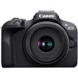 Canon EOS R100 Mirrorless Camera with 18-45mm Lens Supply