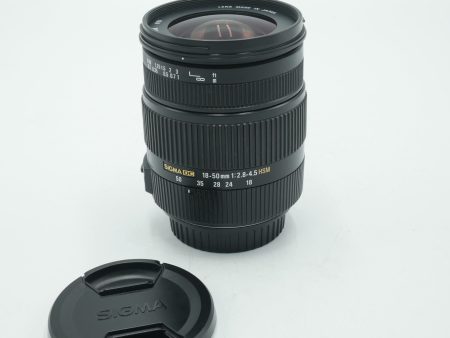 Sigma 18-50mm f 2.8-4.5 DC OS HSM Lens For Canon *USED* on Sale