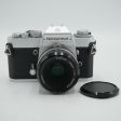 NIKON NIKKORMAT EL FILM CAMERA W  50MM F 2 LENS *USED* Online now