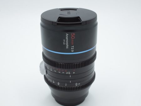 Sirui 50mm T2.9 Anamorphic FF1.6x Full-Frame Manual Lens for Canon RF-Mount *USED* Online now