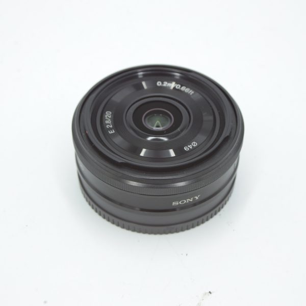 Sony E 20mm f 2.8 Lens *USED* Cheap