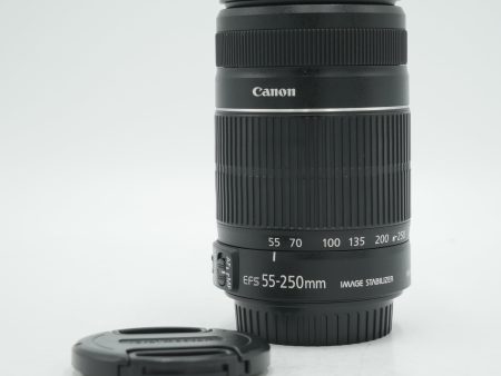 Canon EF-S 55-250mm f 4-5.6 IS II Lens *USED* For Cheap