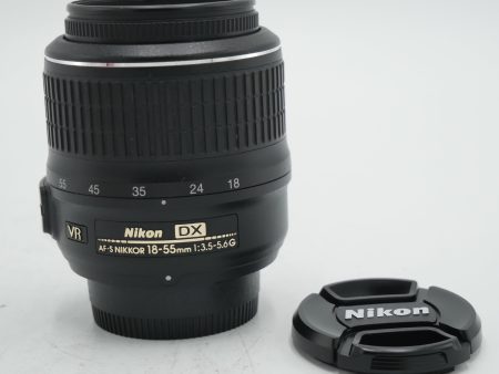 Nikon AF-S DX NIKKOR 18-55mm f 3.5-5.6G VR Lens *USED* Fashion