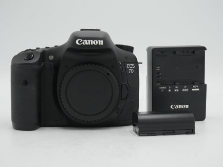 Canon EOS 7D DSLR Camera (Body Only) *USED* Online Hot Sale