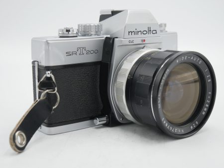 MINOLTA SRT 200 W  28MM F 2.8 *USED* For Discount