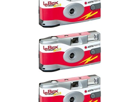 AgfaPhoto 601020 LeBox 400 27 Camera Flash (Flash 3-Pack) For Cheap