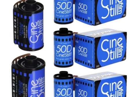 Cinestill 50 Daylight Color Negative Film, 35mm - Pack of 5 Online Hot Sale