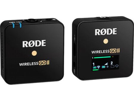 RODE Wireless GO II Single Compact Digital Wireless Microphone System Recorder (2.4 GHz, Black) Discount