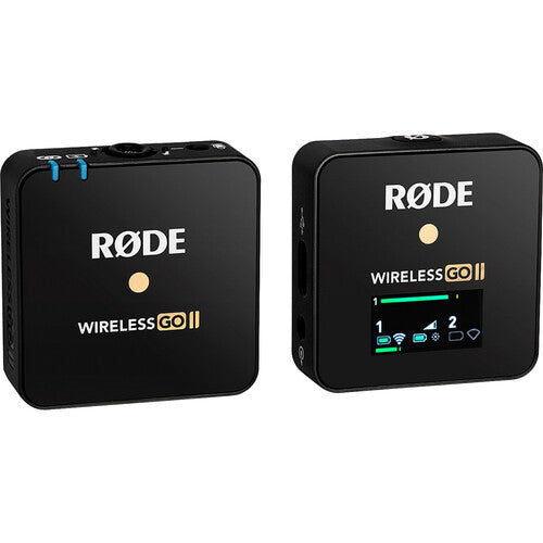 RODE Wireless GO II Single Compact Digital Wireless Microphone System Recorder (2.4 GHz, Black) Discount