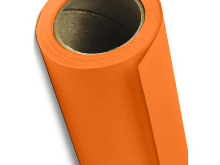 Savage #24 Seamless Background Paper (107  x 36 ) - Orange Online Hot Sale