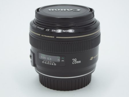 Canon EF 28mm f 1.8 USM Lens *USED* For Cheap