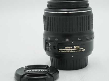 Nikon AF-S DX Zoom-NIKKOR 18-55mm f 3.5-5.6G ED II Lens *USED* For Discount