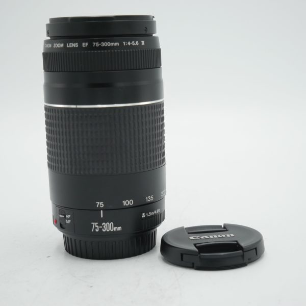 Canon EF 75-300mm f 4-5.6 III Lens *USED* For Discount