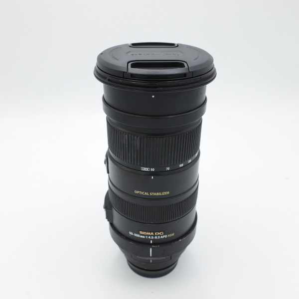 Sigma 50-500 f 4.5-6.3 DG HSM OS Lens For Canon EF *USED* For Sale