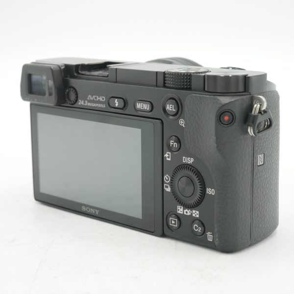 Sony Alpha a6000 Mirrorless Digital Camera with 16-50mm Lens (Black) USED Cheap