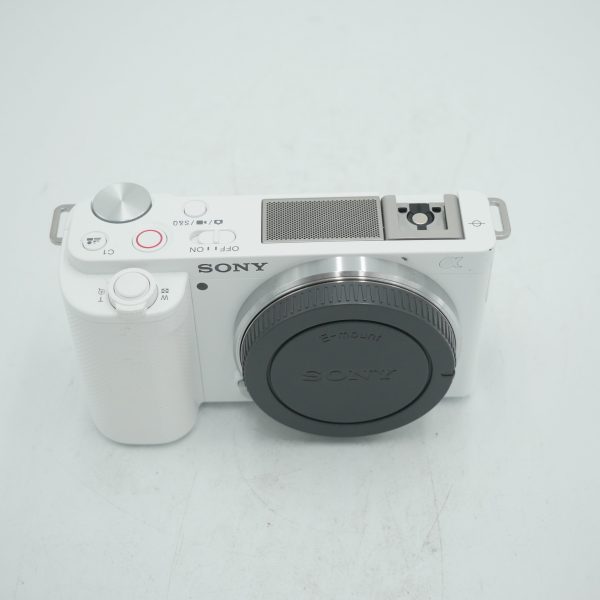 Sony ZV-E10 Mirrorless Camera (White) *USED* Cheap