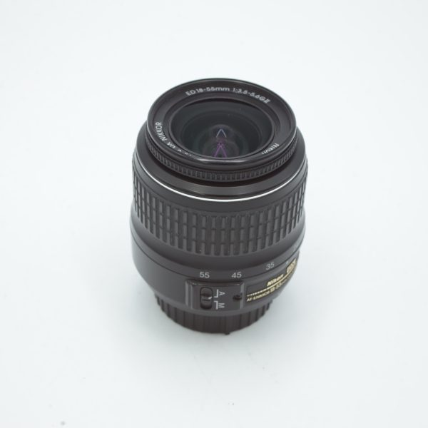 Nikon AF-S DX NIKKOR 18-55mm f 3.5-5.6G VR II Lens *USED* For Sale