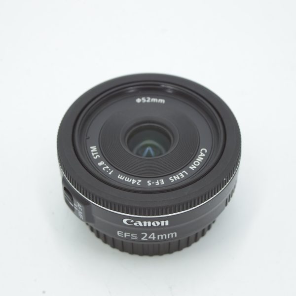 Canon EF-S 24mm f 2.8 STM Lens *USED* For Cheap