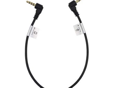 ProMaster Audio Cable 3.5mm TRRS - TRS Right Angle - 1  For Sale