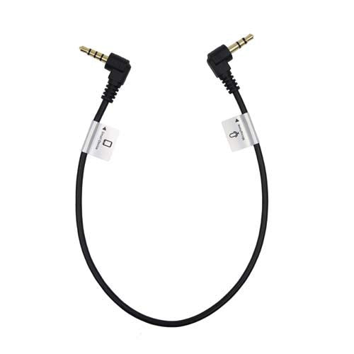 ProMaster Audio Cable 3.5mm TRRS - TRS Right Angle - 1  For Sale